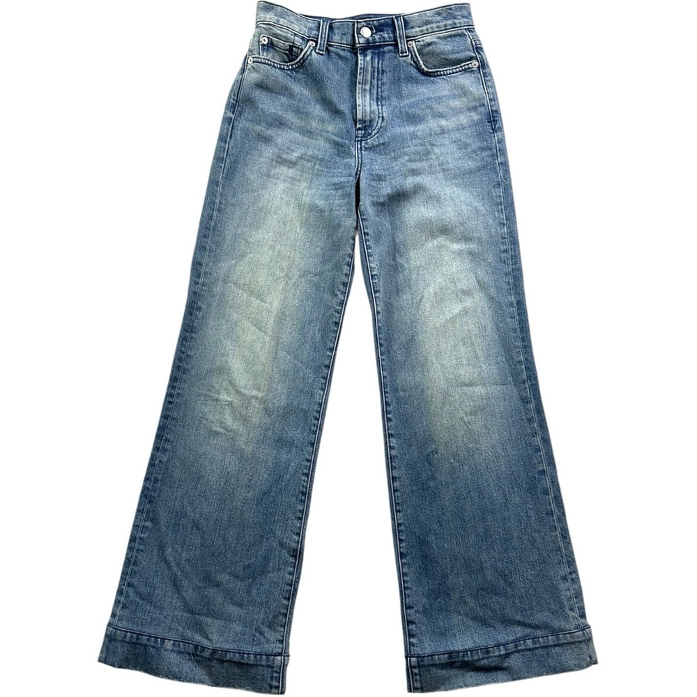 7 For All Mankind The Jo Wide Leg Jean Size 25